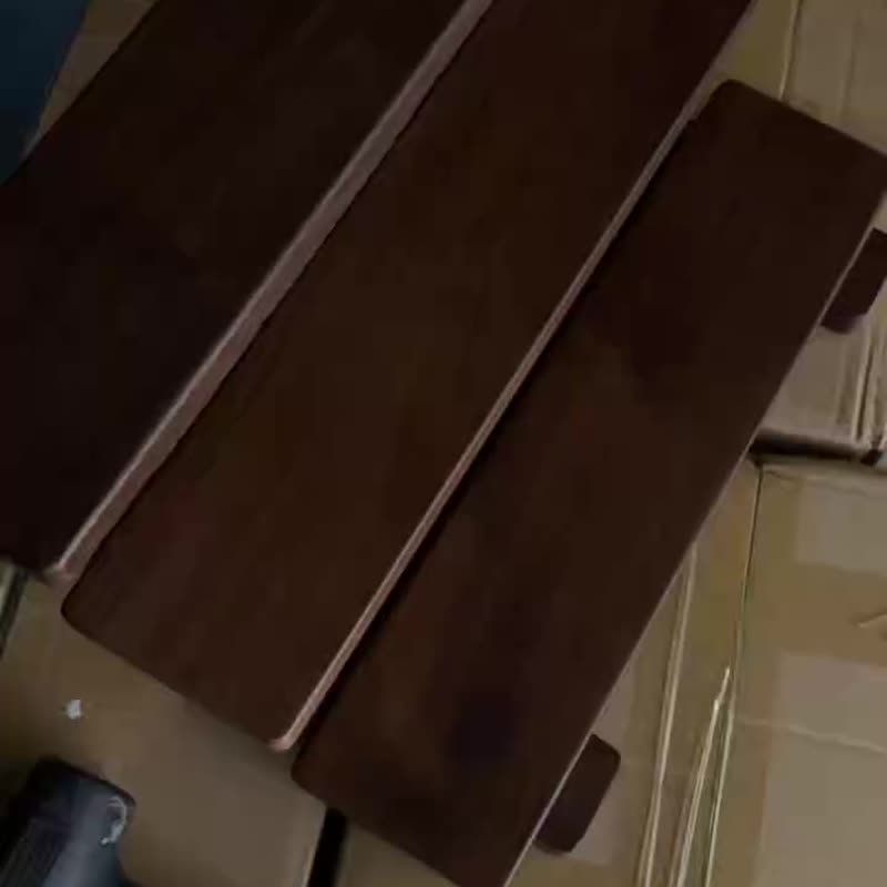 【三层展示阶梯架】胡桃实木收纳架/手作木头陈列架 - 置物架/篮子 - 木头 