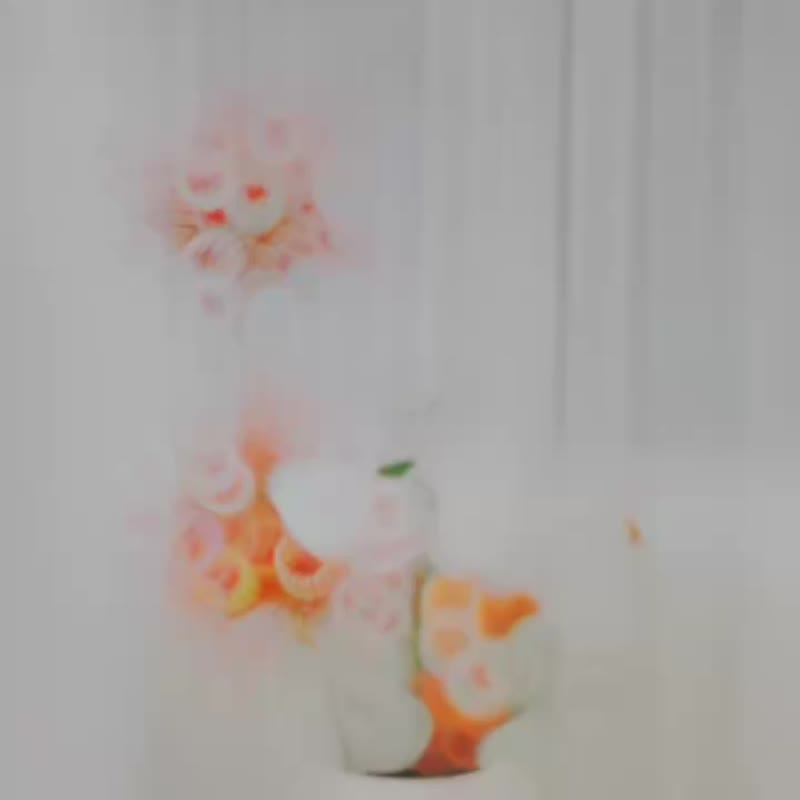 仿真彼岸花 木纹诗韵花器 Meric Garden - 干燥花/捧花 - 其他人造纤维 橘色