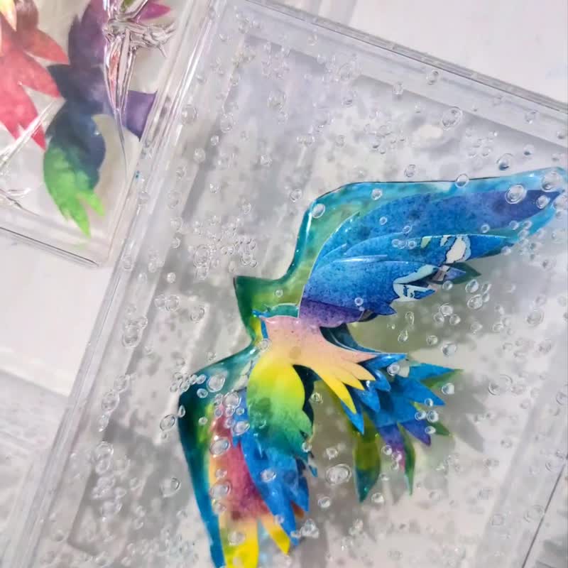 蓝天之鸟【订制商品】礼品 透明 精致 可爱 刻字 纪念日 生日 - 玩偶/公仔 - 塑料 透明