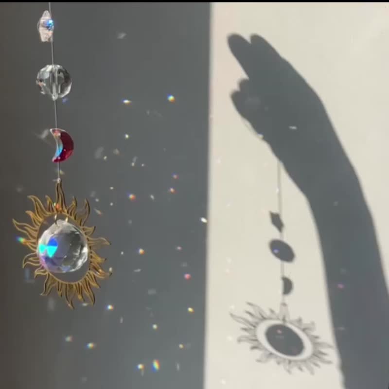 太阳捕手 制造彩虹 客厅 卧室 星空 装饰 墙壁 窗台挂饰 摆饰 - 摆饰 - 铜/黄铜 金色