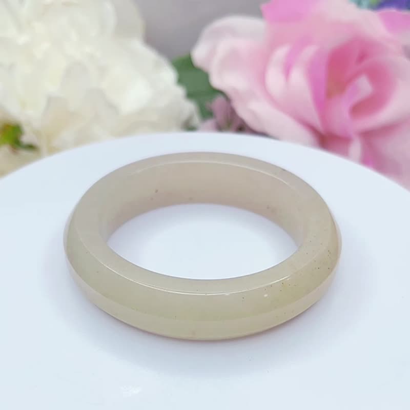 NO.143高冰紫玉 内径 48MM 小圈口 六方镯 佘太翠玉 手环 手镯 - 手链/手环 - 玉石 多色