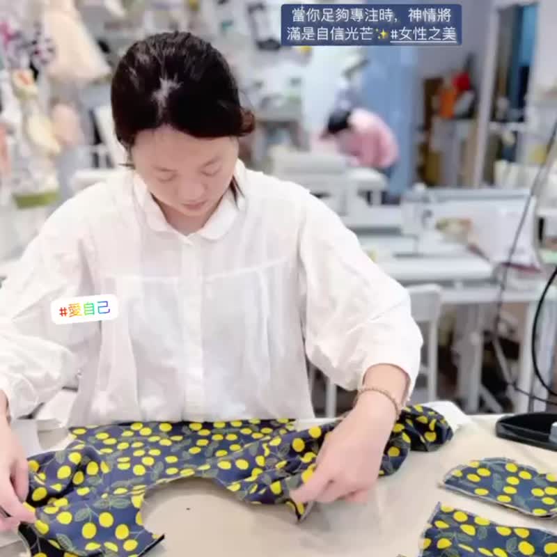 初学OK台北缝纫体验_女孩泡泡袖衬衫洋装含教学设备材料(现场选布 - 编织/羊毛毡/布艺 - 棉．麻 