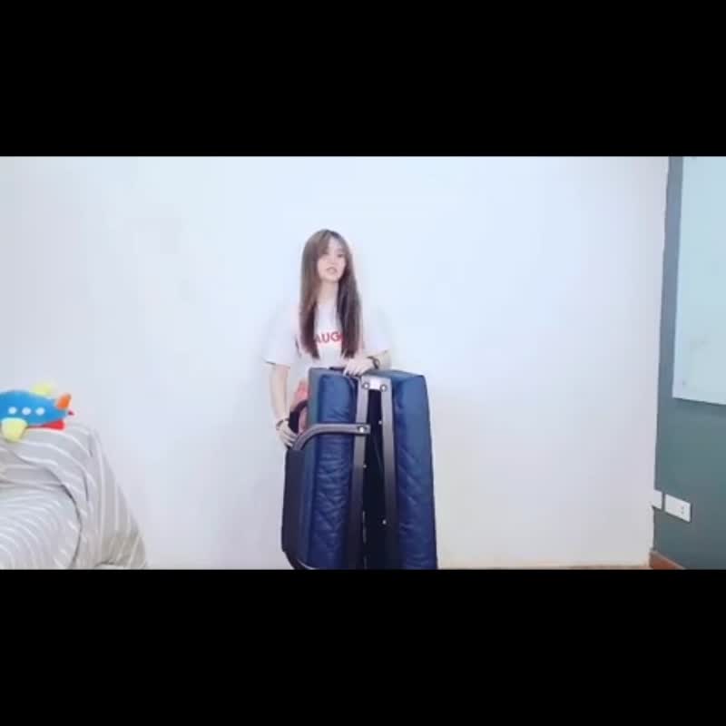 Simple Life一把手省力收纳折叠床(Size 78x178cm)蓝OTB-80 - 寝具 - 其他材质 蓝色