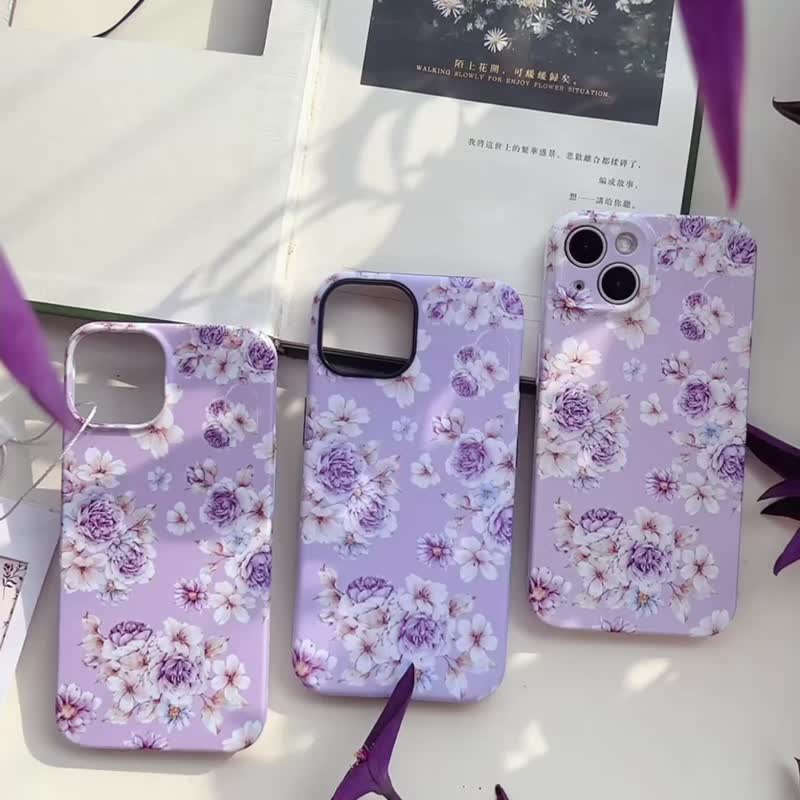 粉黛兒 造夢原創手機殼手繪插畫適用iPhone15max14plus13 12 - 手机壳/手机套 - 硅胶 