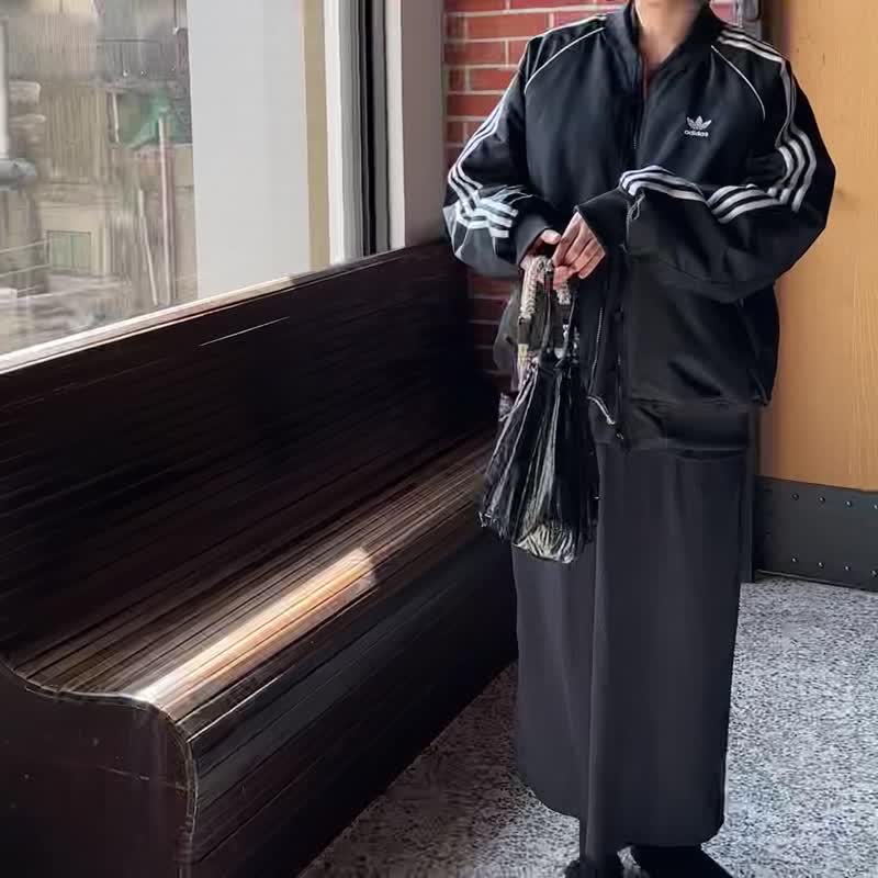 日本布提花套装 蓝 - 女装衬衫 - 聚酯纤维 蓝色