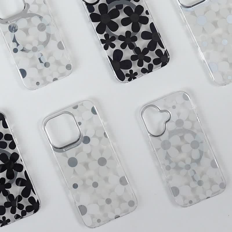 iPhone 16 Fleur 花卉立体彩绘防摔手机壳 - 手机壳/手机套 - 塑料 