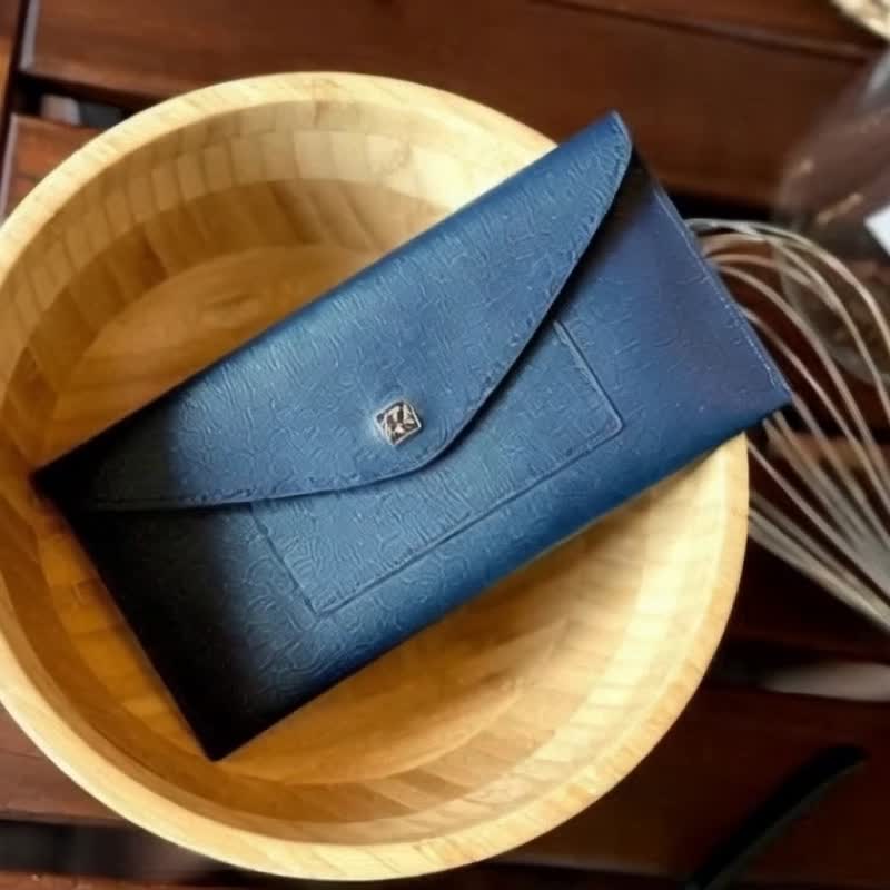 Tosca | Letter Wallet お手纸| 真皮 薄 长银包/长皮夹/卡片 - 皮夹/钱包 - 真皮 多色