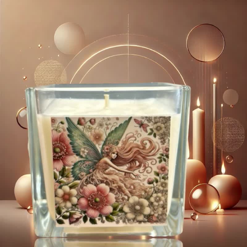 春光融融香氛调香方杯蜡烛  天然大豆椰子蜡 可适用融蜡灯 - 蜡烛/烛台 - 蜡 咖啡色