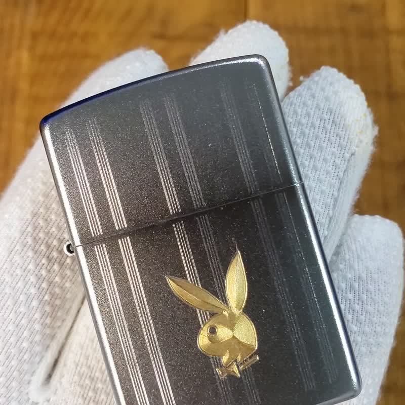 【ZIPPO官方旗舰店】 花花公子-金色兔子防风打火机 29777 - 其他 - 铜/黄铜 银色