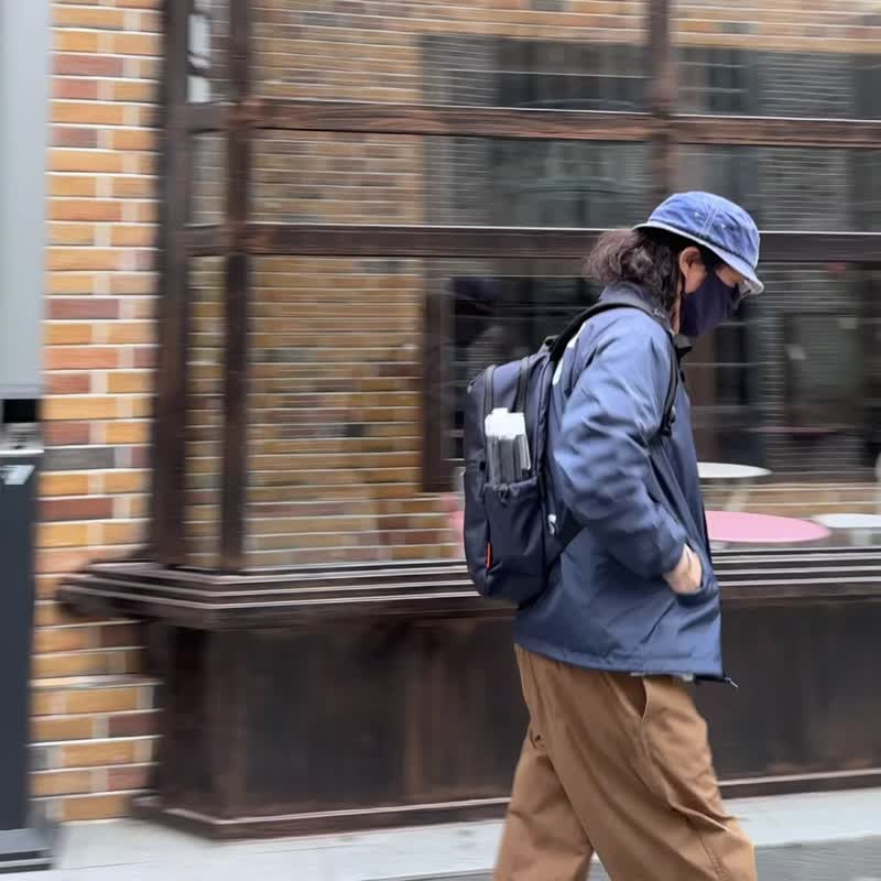 时尚百搭商务风双肩包拉杆箱偕行包弹道尼龙双肩包 - 后背包/双肩包 - 尼龙 绿色