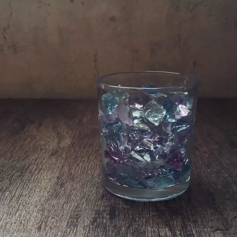 【DIY材料包】彩色清透蜡烛 - 蜡烛/香氛/手工皂 - 蜡 多色