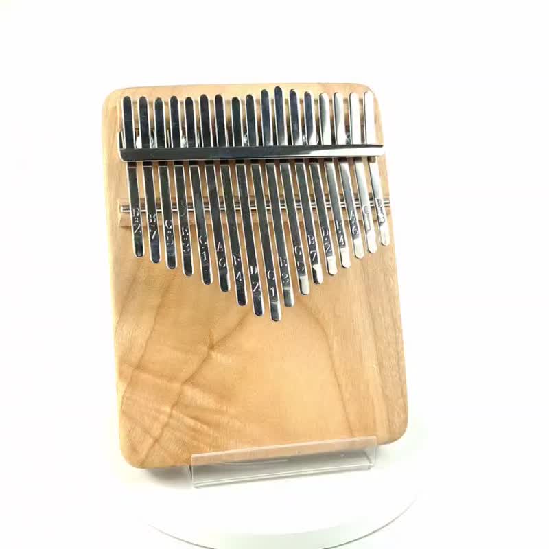 日本樟木拇指琴/17音拇指琴/KALIMBA - 吉他/乐器 - 木头 金色