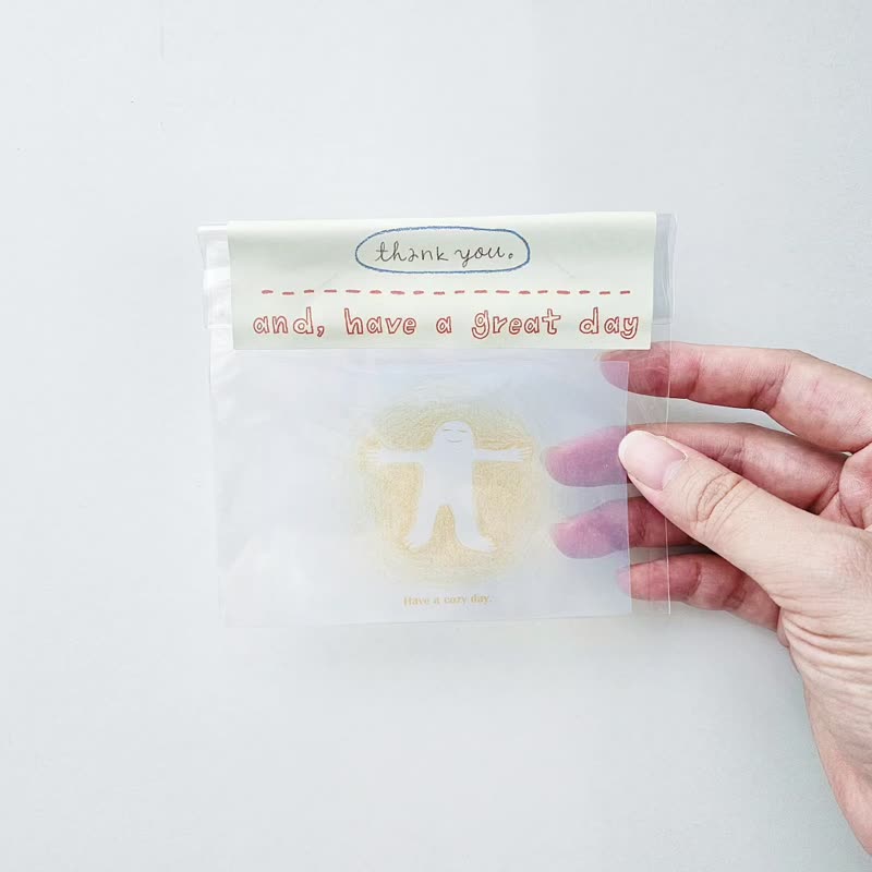 Have a cozy day. 防水透明贴纸 - 贴纸 - 塑料 