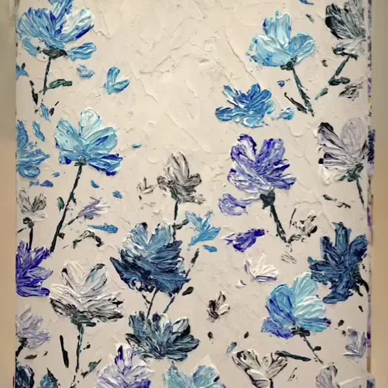 肌理画 花卉 疗愈 立体画 装饰 礼物 摆饰 挂画 压克力画 体验 - 插画/绘画/写字 - 其他材质 