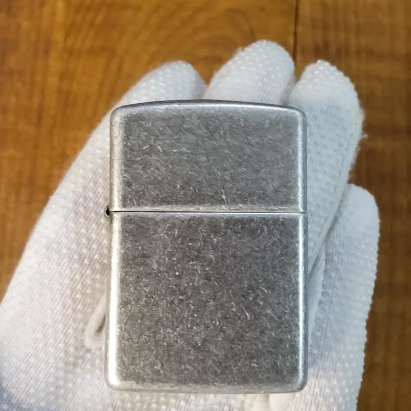 【ZIPPO官方旗舰店】仿古银(加厚版)防风打火机 28973 - 其他 - 铜/黄铜 银色