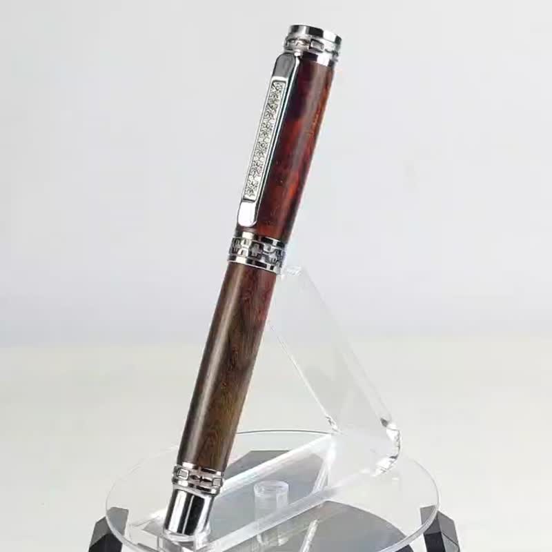 交趾黄檀钢珠笔/手工钢珠笔/KOBE手工笔 - 钢珠笔 - 木头 