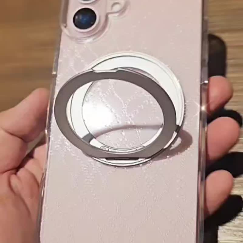 apbs iPhone 16/15系列 军规360旋转磁吸立架手机壳-多图可选5 - 手机壳/手机套 - 其他材质 多色