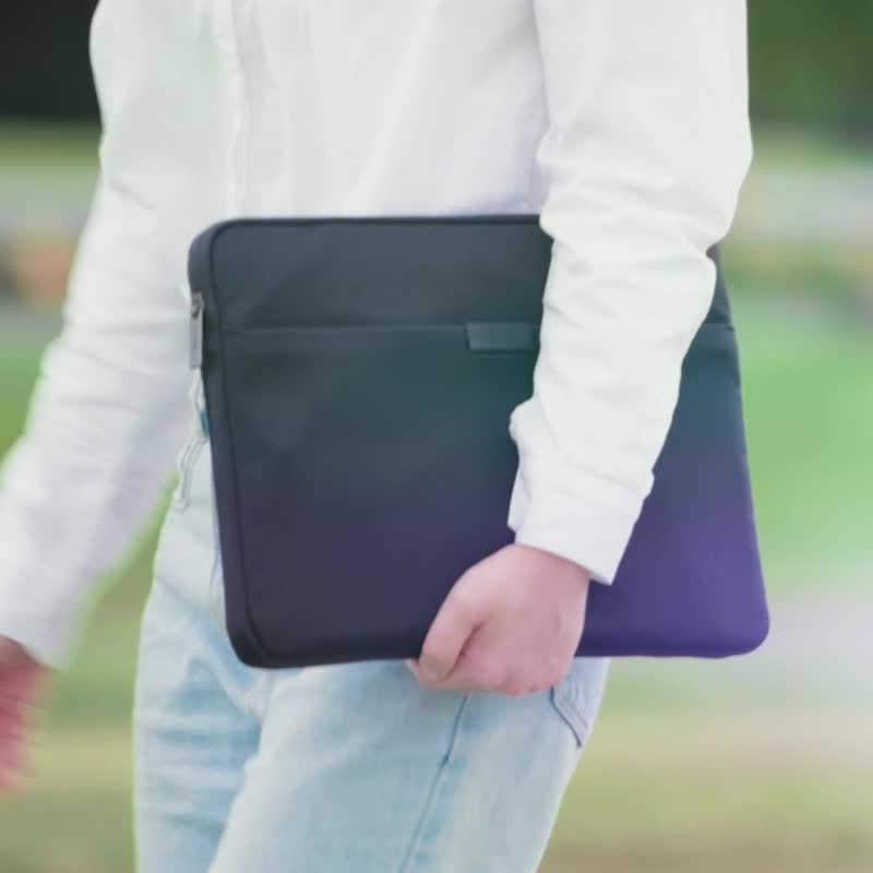 MacBook 14寸 Bergen 防水尼龙减震笔电保护套-橄榄绿 - 电脑配件 - 其他材质 绿色
