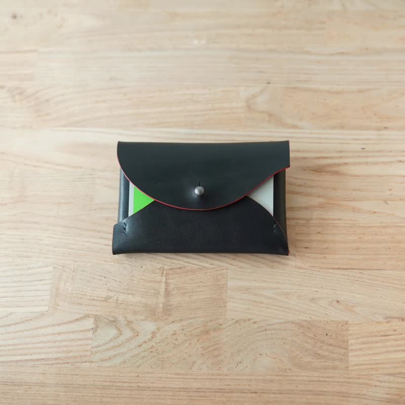 叶片名片夹 卡夹 Leaf card holder - 名片夹/名片盒 - 真皮 