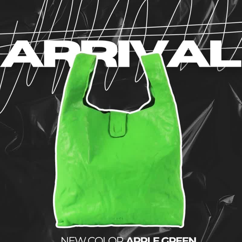 Usual Bag M 酸绿色_真皮_单肩包_手提包 - 手提包/手提袋 - 真皮 