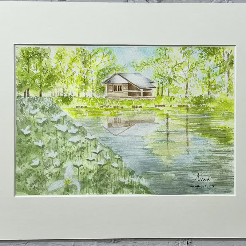 清新田园-水彩画 - 海报/装饰画/版画 - 纸 