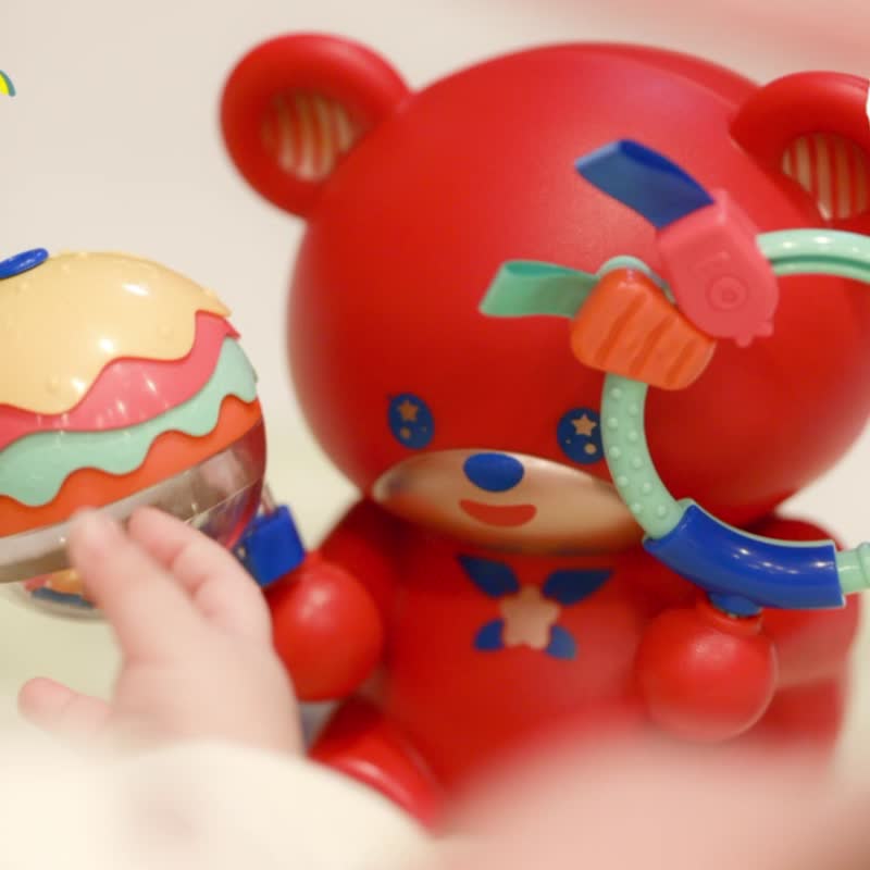 欢乐Boo!音乐小熊(0个月起-) / 宝宝玩具 / 宝宝礼物 - 玩具/玩偶 - 塑料 多色