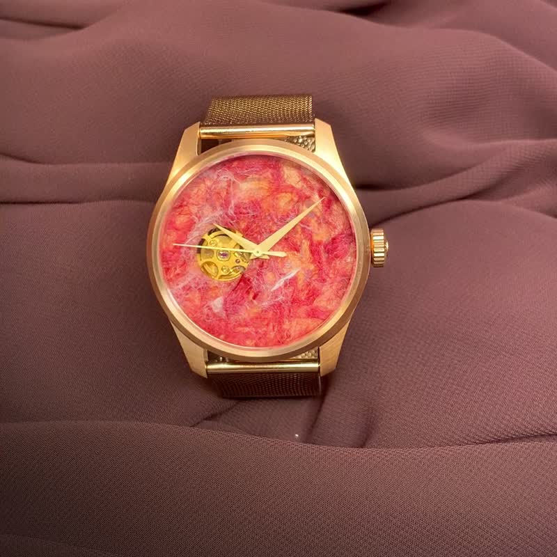 台港联名【星球系列】火星 42mm - 对表/情侣表 - 丝．绢 