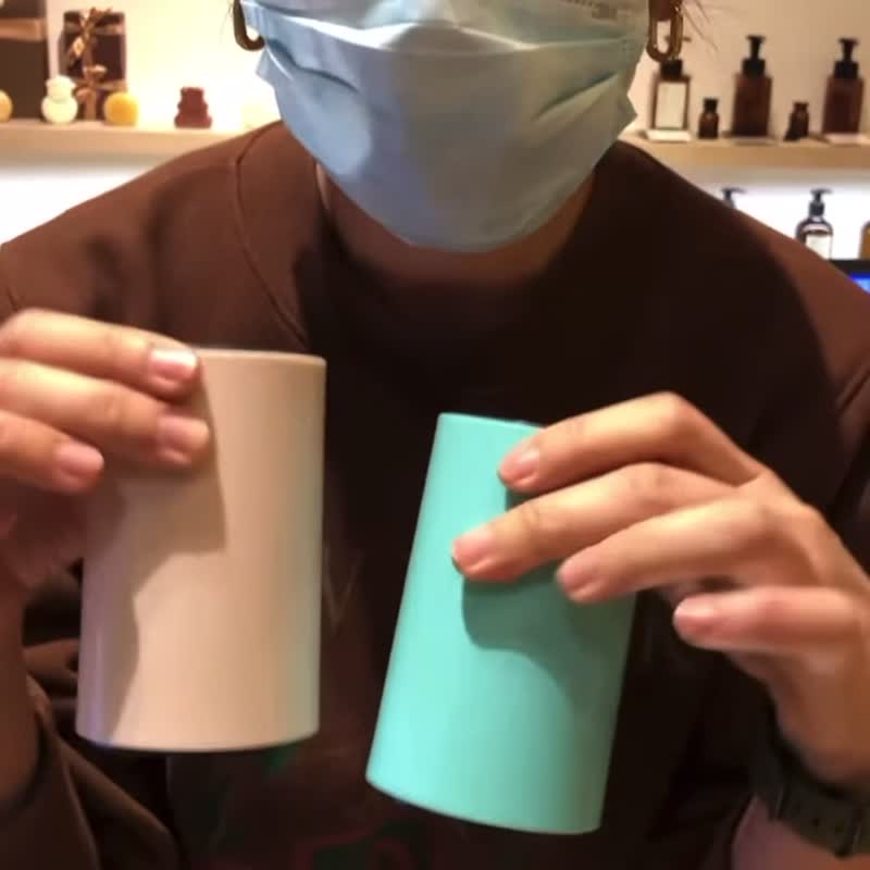 礼盒 MINI扩香仪 赠茶树精油 纯精油 不加水 不潮湿 USB充电 - 香薰/精油/线香 - 塑料 粉红色