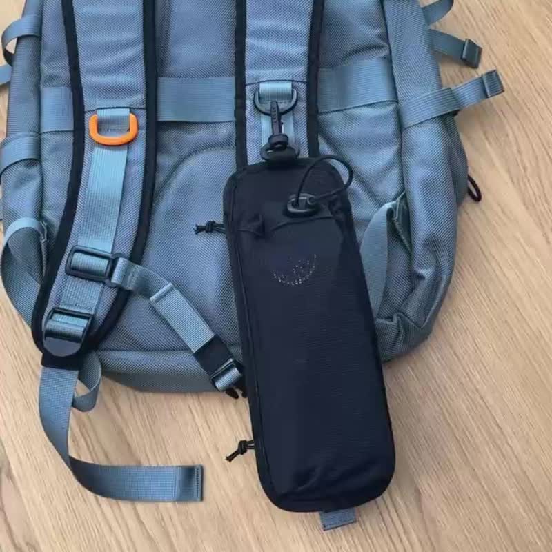 潮流多功能拓展挂包户外水杯包手机包可挂肩带 - 其他 - 其他材质 黑色