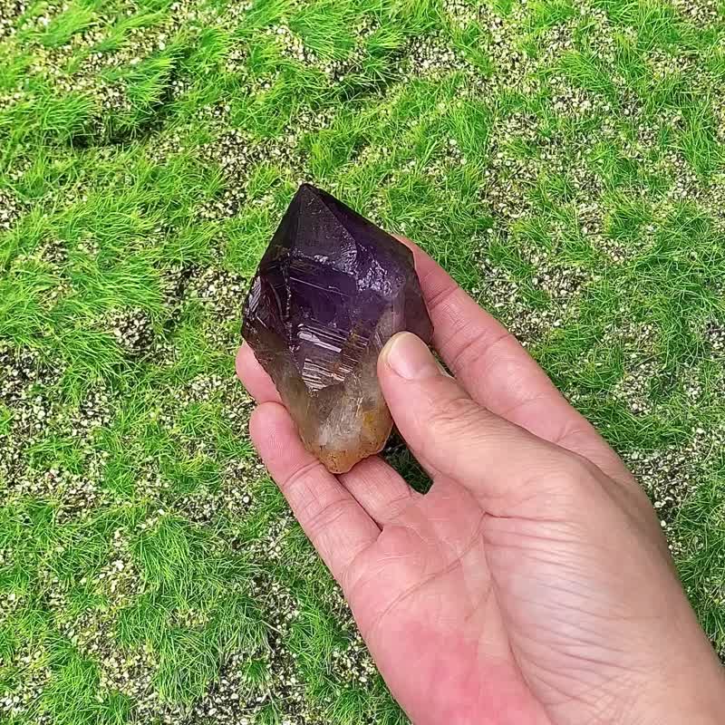 天然能量矿石//紫水晶骨干//贵人 冥想 智慧 // 财运 疗愈 消磁 - 摆饰 - 水晶 紫色