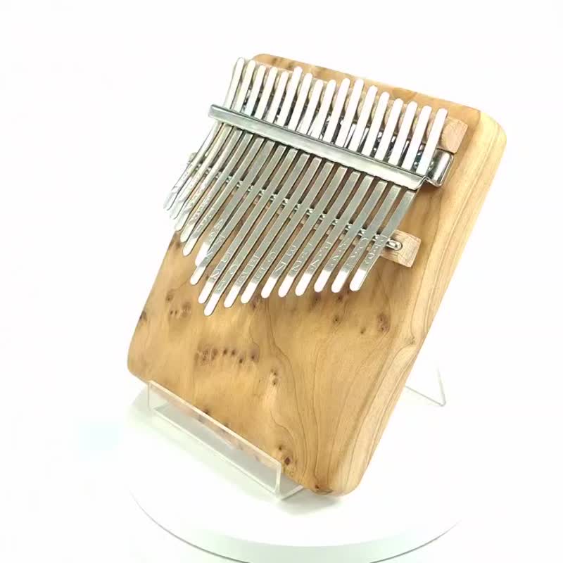 台湾福杉拇指琴/17音拇指琴/KALIMBA - 吉他/乐器 - 木头 咖啡色
