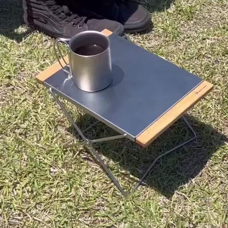 日本Belmont 一人用野外咖啡边桌 - 露营用品 - 其他金属 