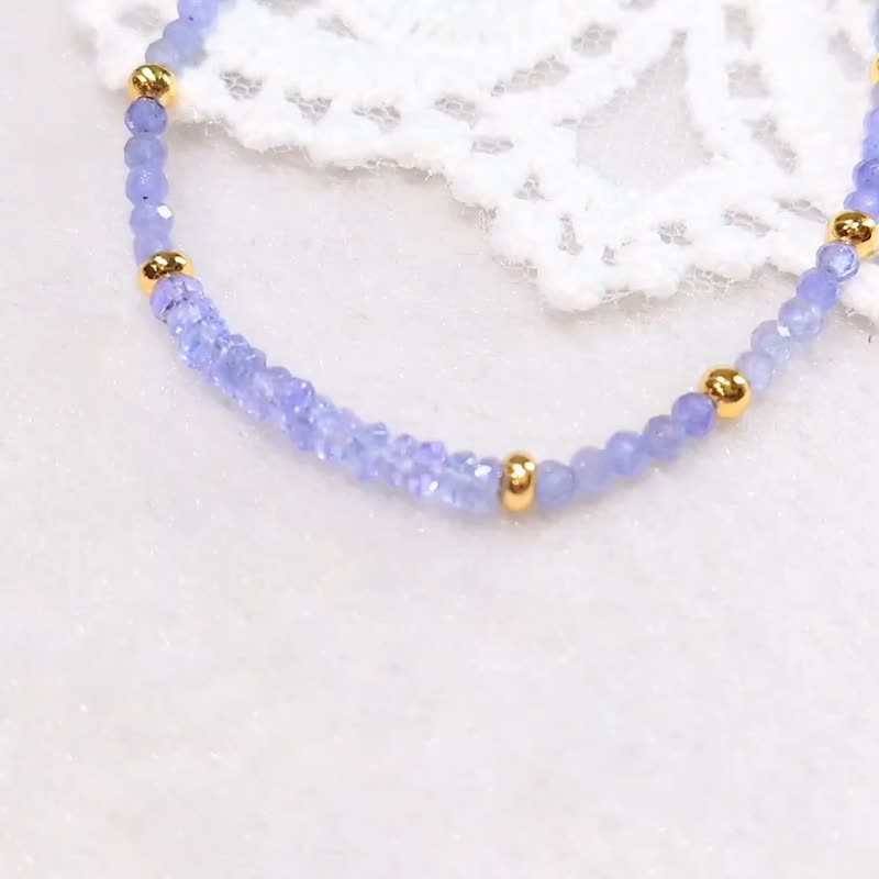 【细致】 / 无烧丹泉石手链 /14-19围 - 手链/手环 - 半宝石 