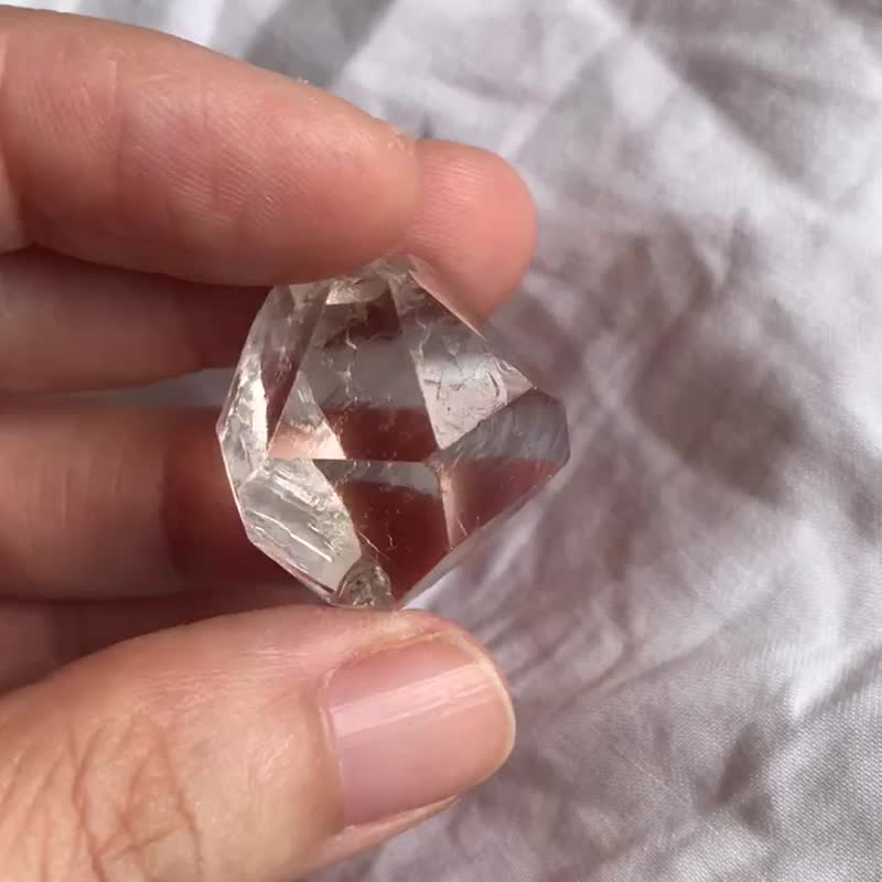 印记闪灵钻 骨干 骸骨 水晶原矿 闪灵钻 天然原石 水晶  crystal - 摆饰 - 水晶 透明