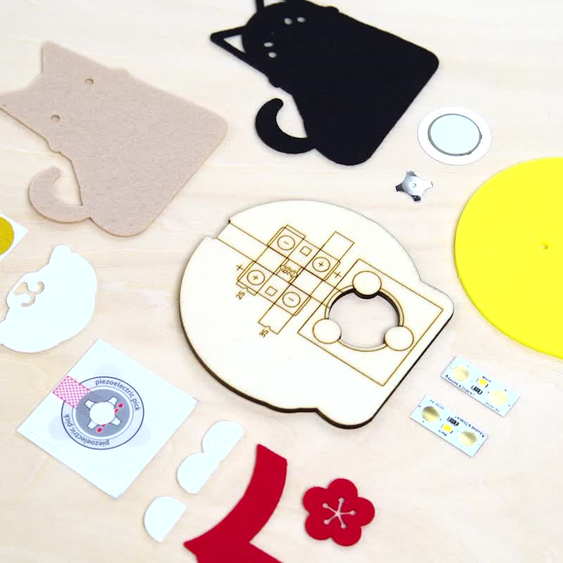 【 DIY 轻手作】压电公仔 - 猫头鹰 - 其他 - 木头 咖啡色