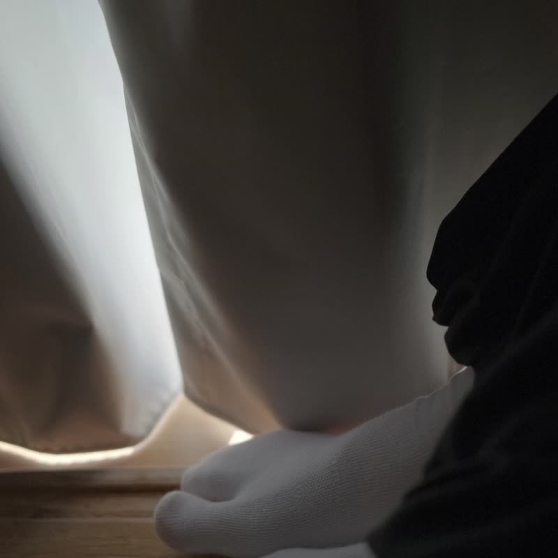 Tabi socks匹马棉两趾袜素色系列-完全白 - 袜子 - 棉．麻 白色