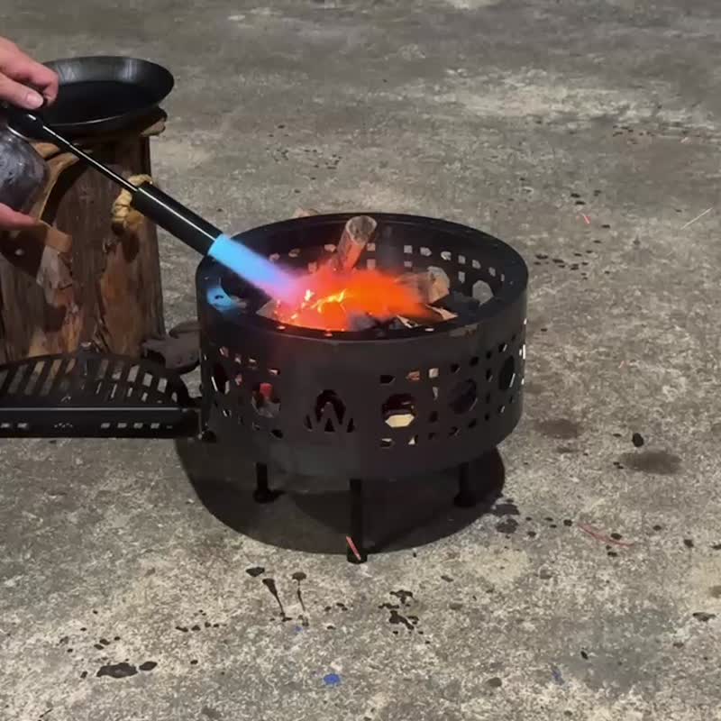 藤编篝火台 - 露营用品 - 其他材质 