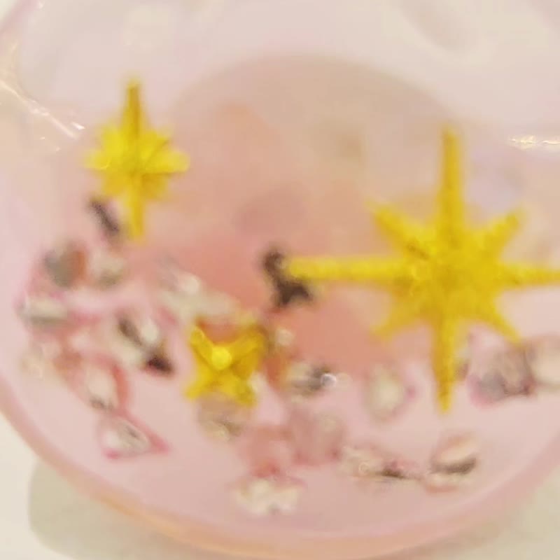 【星球戒指】可调节戒围 手工树脂制作 - 戒指 - 树脂 