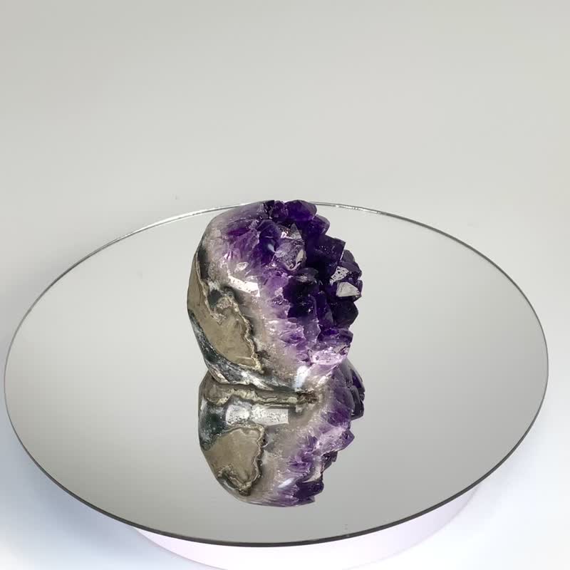 ESP 拇指晶镇 410221 开运小物紫水晶 小资族轻松入手 - 摆饰 - 水晶 紫色