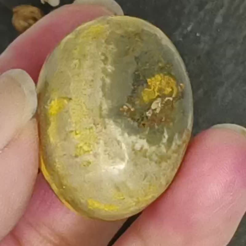 大黄蜂石Bumblebee Jasper 单颗滚石/手把件/疗愈石/矿石/水晶单 - 其他 - 水晶 