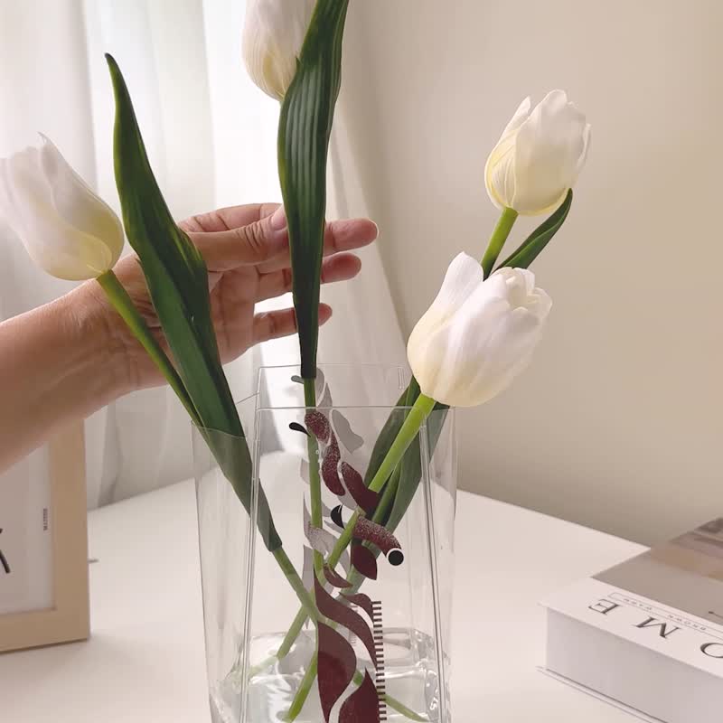 长颈鹿透明花瓶 - 花瓶/陶器 - 塑料 