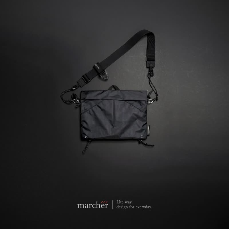 marcher | 全型三向机能包 | 2024 新版 - 侧背包/斜挎包 - 尼龙 