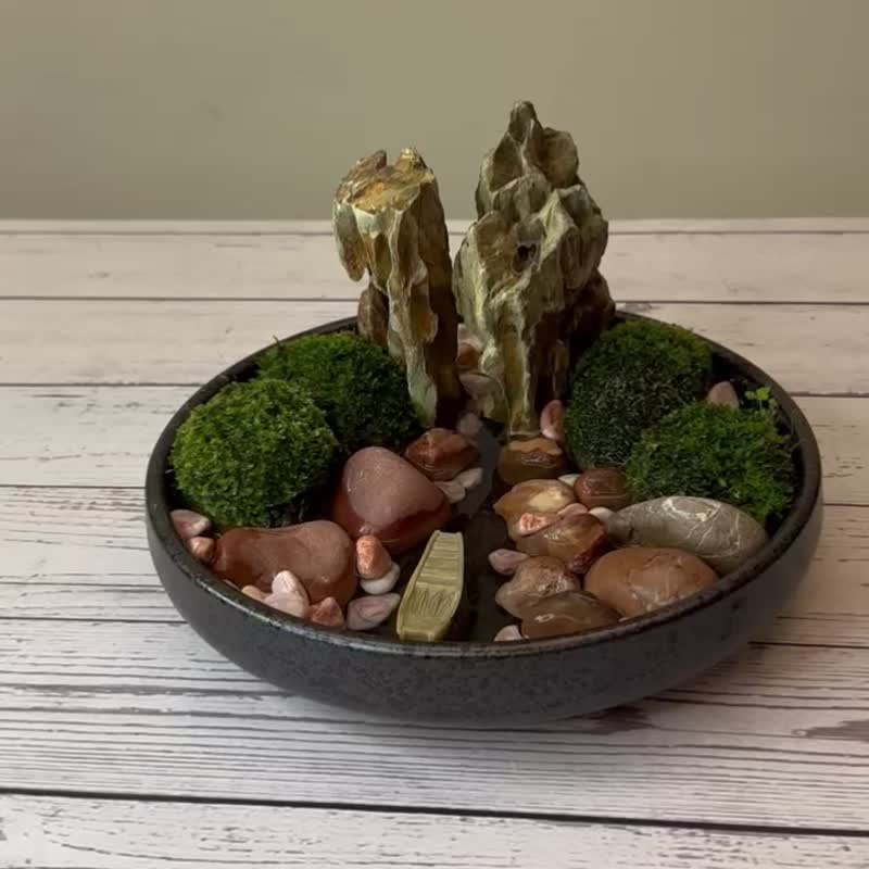 微景观苔藓野趣盆 / 瑰丽江水 - 植栽/盆栽 - 植物．花 