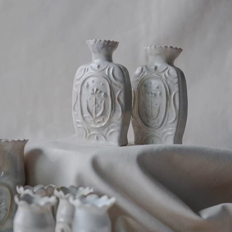 星空下生长 / 手捏花瓶 - 花瓶/陶器 - 陶 