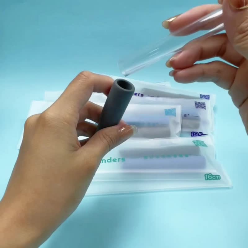 Finders | Tritan 环保伸缩 珍珠吸管 弹性吸管 - 环保吸管 - 硅胶 多色