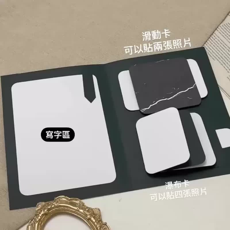 【客制似颜绘卡片】机关手工卡片生日卡片情人节礼物周年纪念人像 - 卡片/明信片 - 纸 多色