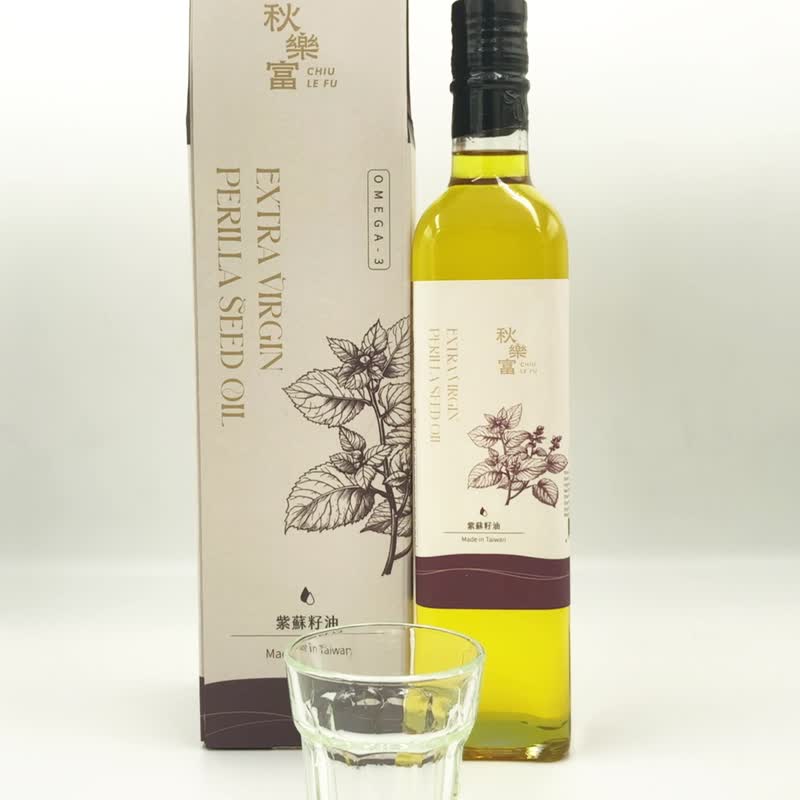 秋乐富油品 紫苏籽油 500ml - 健康/养生 - 玻璃 