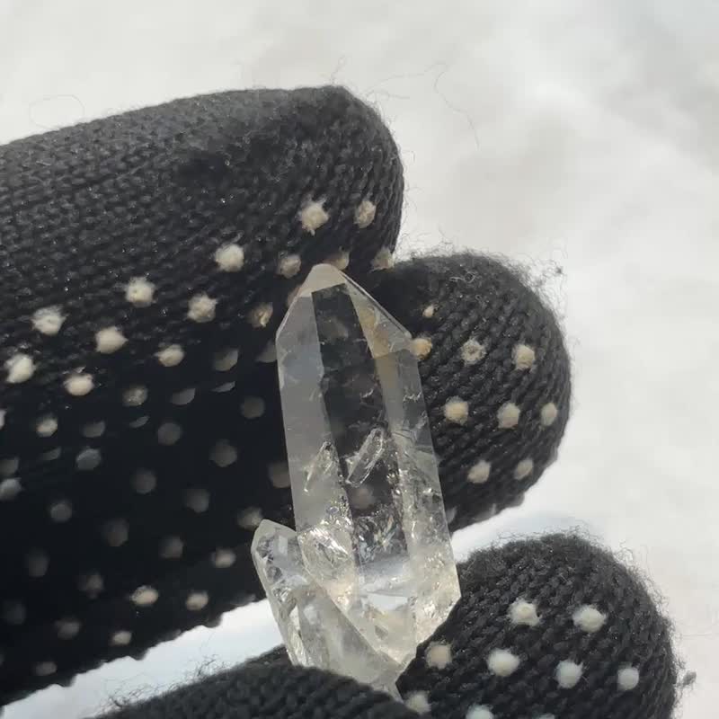 迷你 精品 巴基斯坦 喜马拉雅 白水晶簇 高冰透 - 摆饰 - 水晶 透明