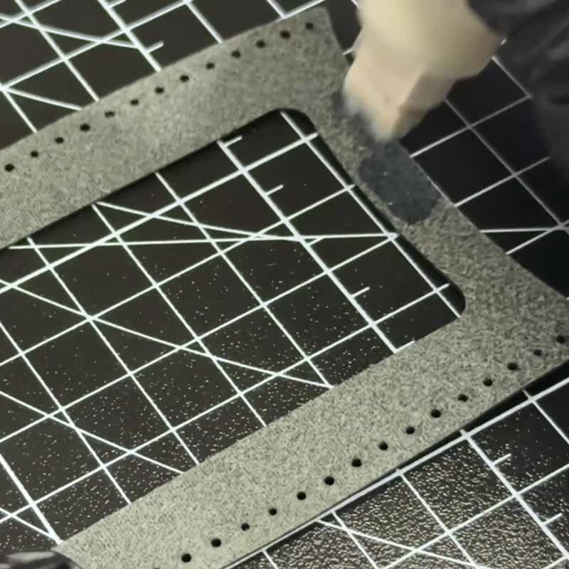 皮革材料包附影片教学 - 手作挂颈证件套 - 真皮直立式识别证 - 皮件 - 真皮 多色