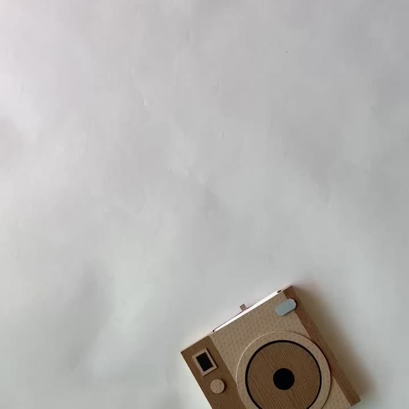 一月计划 - 相机卡片(现货可接单)/手工卡片/手工书 - 卡片/明信片 - 纸 多色